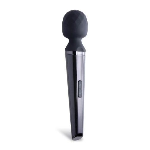 Wand Essentials - 24X Diamond Head Massager - Black photo