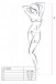 Passion - Eco Bodystocking BS008 - Black photo-7