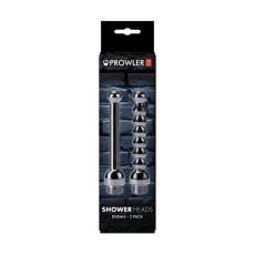 Prowler - Anal Shower Heads - Black/Silver photo
