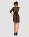 Obsessive - Lucita Peignoir - Black - L/XL photo-4