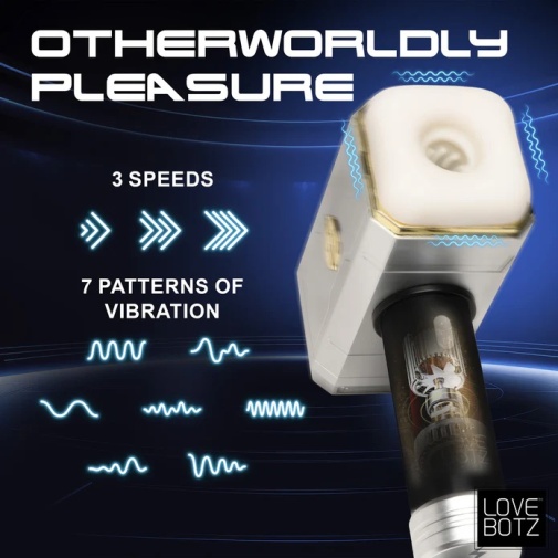 LoveBotz - Thunder Stroker - White photo