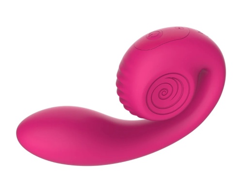 SVibe - 蝸牛系列 Gizi Lite 迷你雙頭震動器 - 紅色 照片