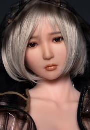 Jun 亞洲真實感實體娃娃，苗條身材，超軟硅膠材質，145 cm 照片