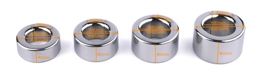 FAAK - Testicular Ring - Silver - S photo
