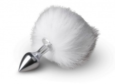 Easytoys - Bunny Tail Plug - White photo