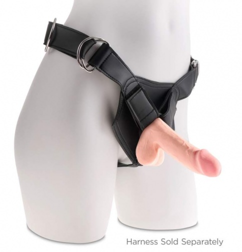 King Cock - Triple Density w Balls 6.5" - Flesh photo