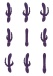 Vive - Rini Double Rabbit Vibrator - Purple photo-5