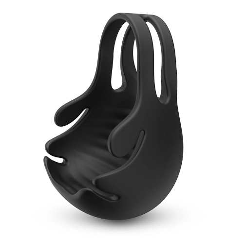 Dorcel - Fun Bag 睪丸震動刺激器 - 黑色 照片