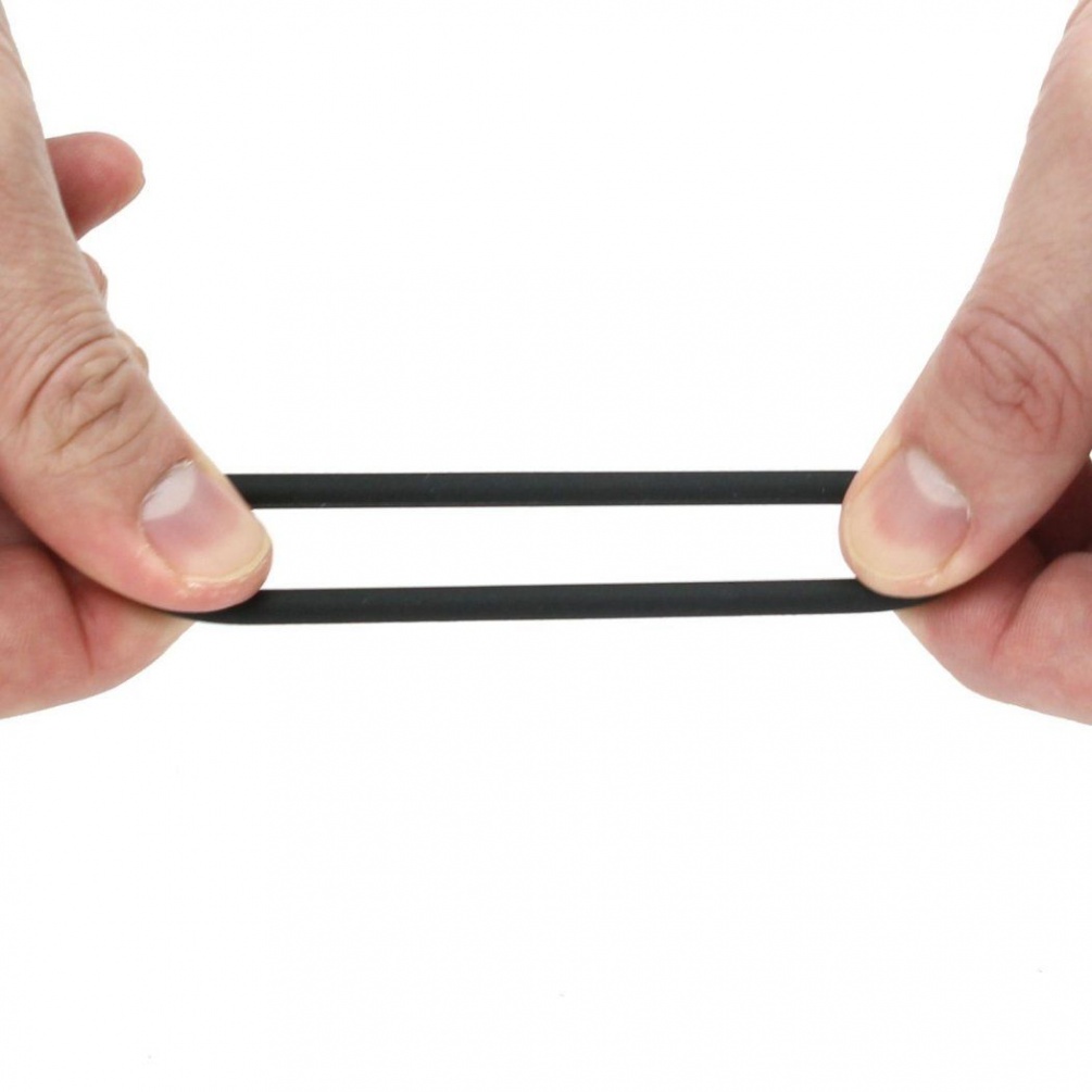 This trio of Toynary cock rings are made of medical grade pu... Toynary - CR01 Normal Cock Rings - Black photo-5