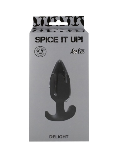 Lola Games - Spice It Up Delight Anal Plug - Black photo
