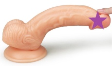Lovetoy - 8" The Ultra Soft Dude - Flesh photo