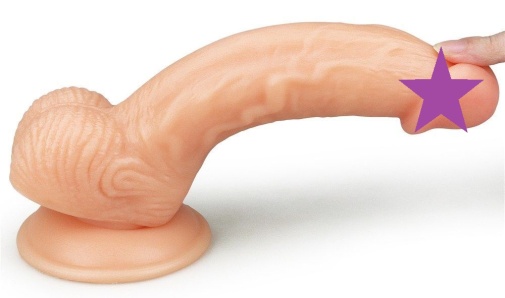 Lovetoy - 8" The Ultra Soft Dude - Flesh photo