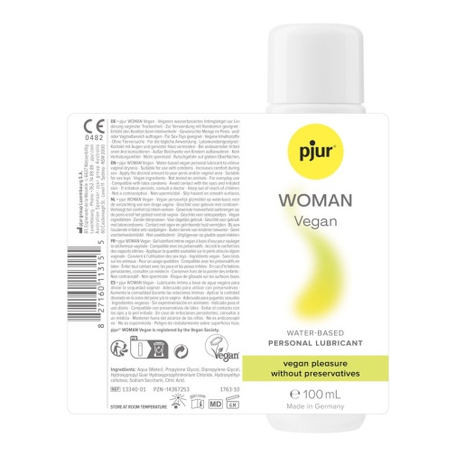 Pjur - 女性專用純素主義水性潤滑劑 - 100ml 照片