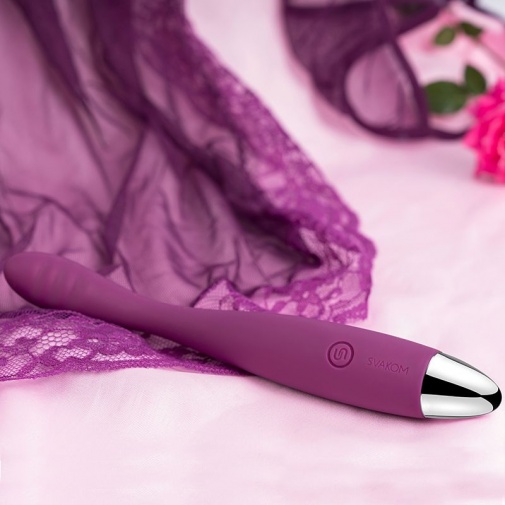 SVAKOM - Cici Flexible G-spot Vibrator - Violet photo