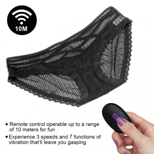 Lovetoy - IJOY Vibro Panties - Black photo