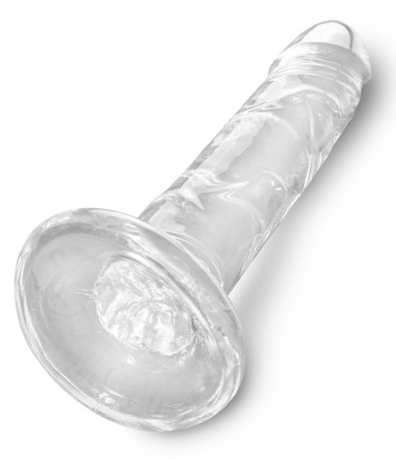 King Cock - 6" Cock - Clear photo