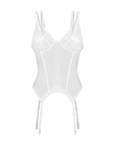 Obsessive - Arrowel Corset - White - S/M photo