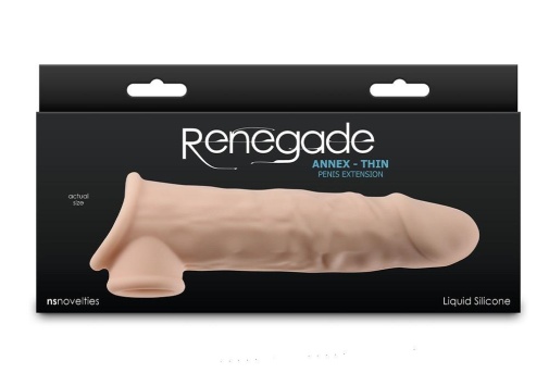 NS Novelties - Annex Thin Cock Sleeve - Flesh photo