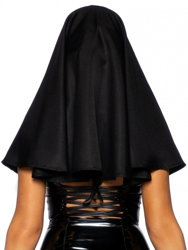 Leg Avenue - Collared Nun Habit - Black photo