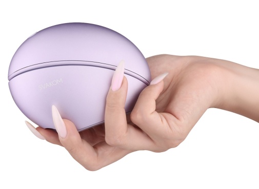 SVAKOM - Pulse Galaxie APP Stimulator w Projector - Metal Lilac photo