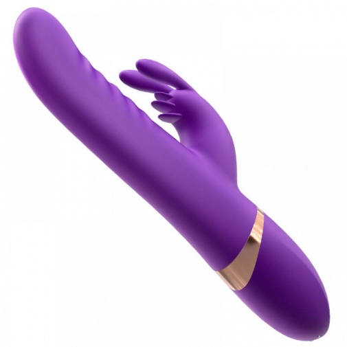 Erocome - 小犬座 加熱推撞震動棒 - 紫色  照片