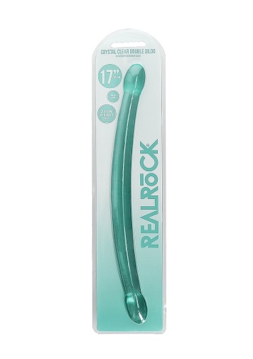 RealRock - 17" 雙頭假陽具 - 綠色 照片