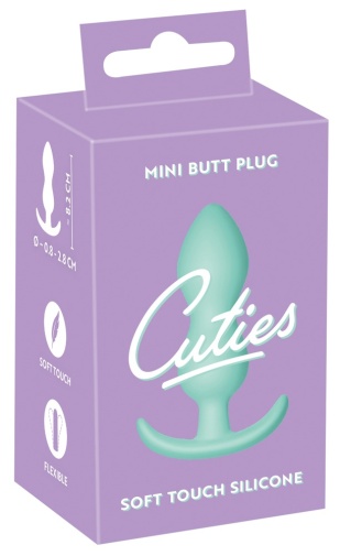 Cuties - 锥形迷你肛塞 - 绿色 照片