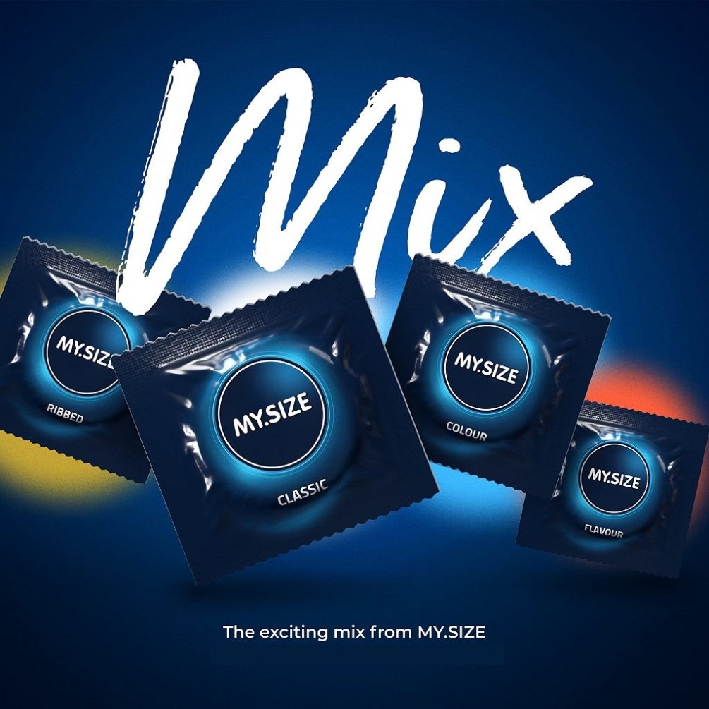 The condoms from the German brand MySize are made in various... My.Size - Mix Condoms 69mm 10's Pack photo-2