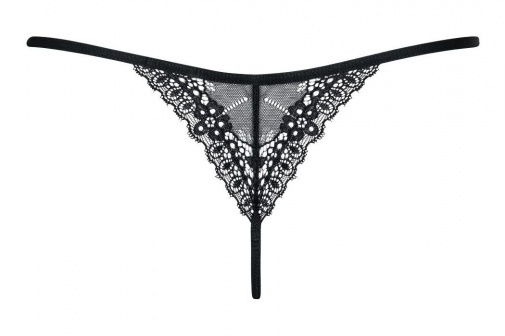 Obsessive - Intensa Thong - Black - S/M photo