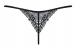 Obsessive - Intensa Thong - Black - S/M photo-11