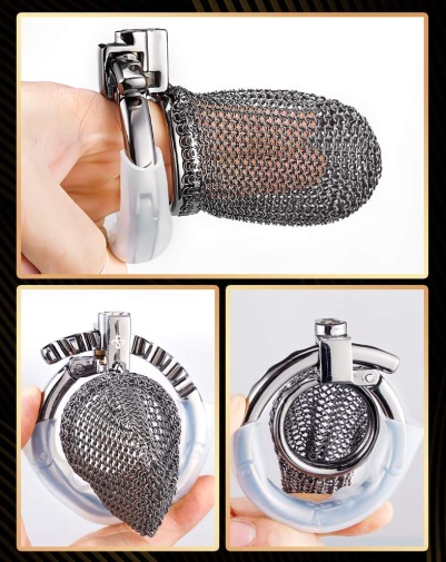 Sevanda - Hauberk Chastity Cage S - Black photo