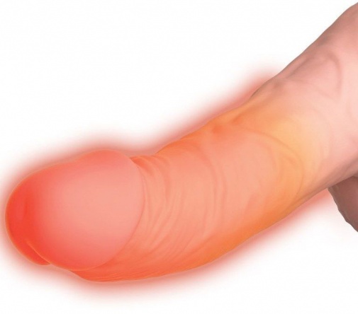 King Cock - Triple Threat Thrusting Cock 6.5" - Flesh photo