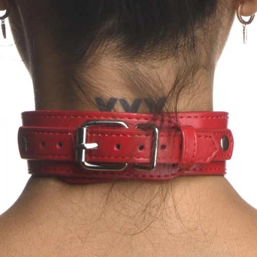 Strict - Female Chest Harness - Red - M/L photo