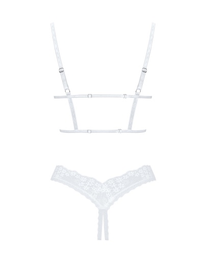 Obsessive - Heavenlly 2pcs Set - White - XL/XXL photo