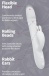 Drywell - Rabbit Pro 兔子震動棒 - 白色 照片-5