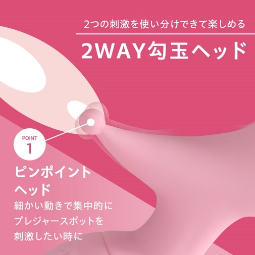 Fact - Lady One 2-Way Vibrator - Pink photo