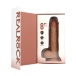 RealRock - 8" Thrusting Vibro Dildo w Balls - Caramel photo-6