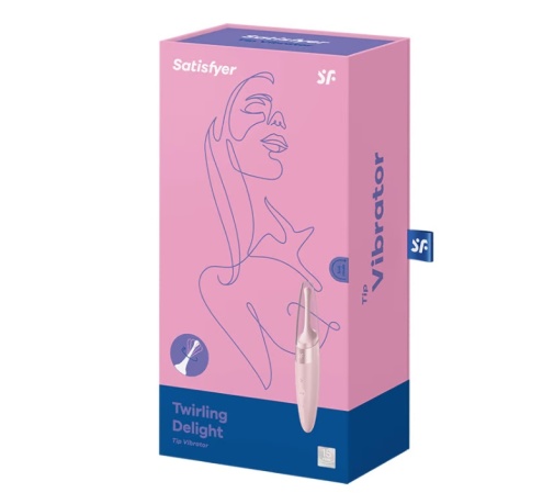 Satisfyer - 旋轉震動器 - 玫瑰色 照片