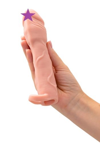 XLover - 19cm 陰莖延長套 - 肉色 照片