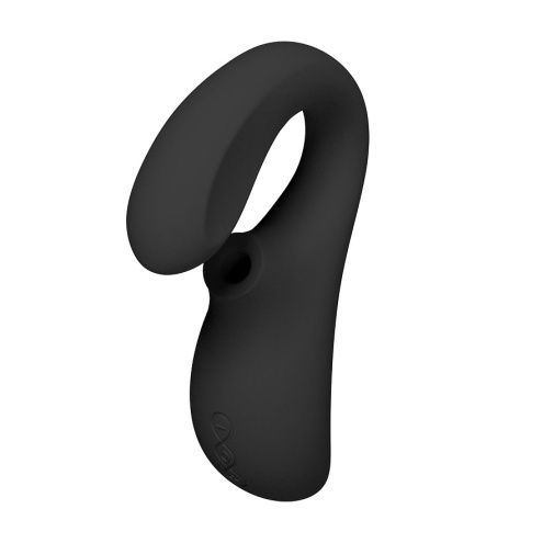 Lelo - Enigma Wave 陰蒂吸啜及G點三重刺激聲波按摩器 - 黑色 照片