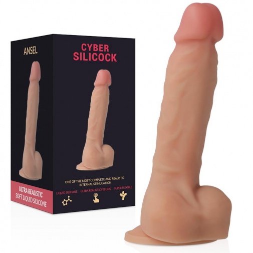 Cyber Silicock - Ansel Ultra Realistic Dildo 15.5cm photo