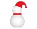 Chisa - Snowman Sucking Massager - Red photo-2