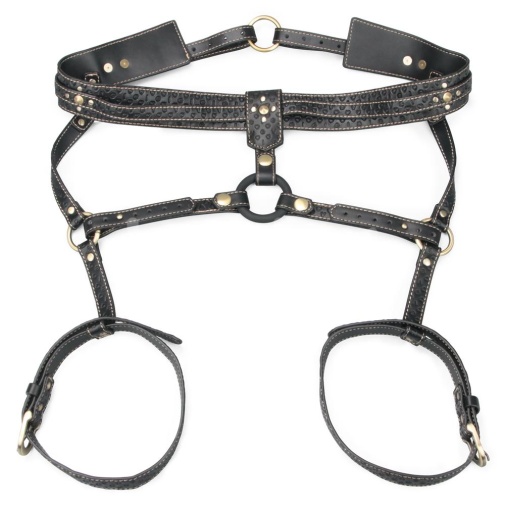 Lovetoy - Rebellion Reign Full Body Harness - Black photo