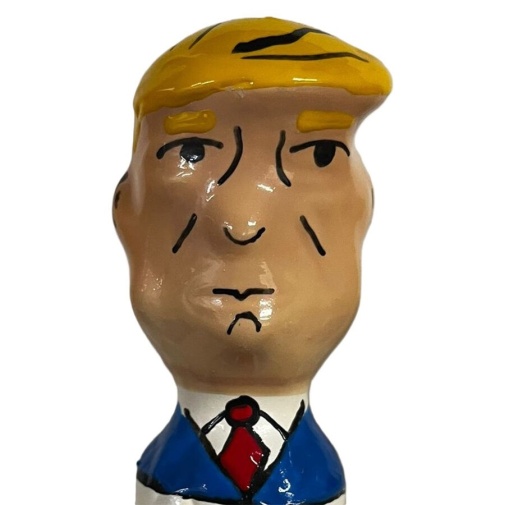 Condomerie - Grumpy Trump XL Handpainted Condom photo