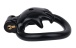 FAAK - Hand Shaped Resin Chastity Cage - Black photo-7