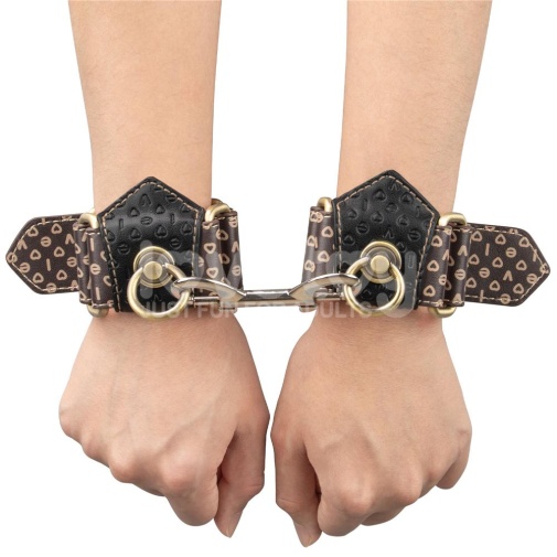 Lovetoy - Rebellion Reign Hand Cuffs - Black photo