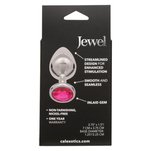 CEN - Jewel Rose Anal Plug L - Pink photo