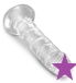 King Cock - 6" Cock - Clear photo-2