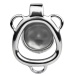 FAAK - Shell Chastity Cage 45mm - Silver photo-6