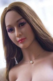 Cynthia 亞洲巨乳熟女 附口交超逼真柔軟TPE性愛娃娃 153 cm  照片